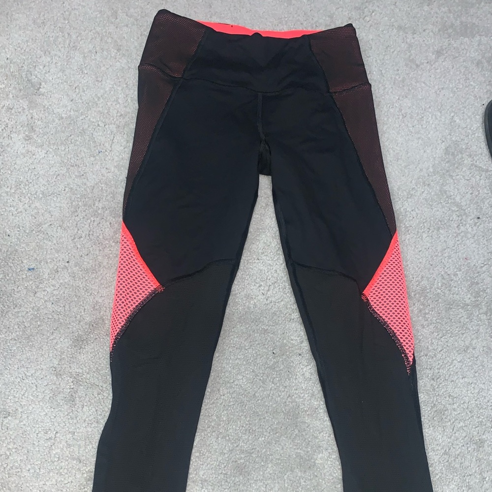 Long black workout pants from VS